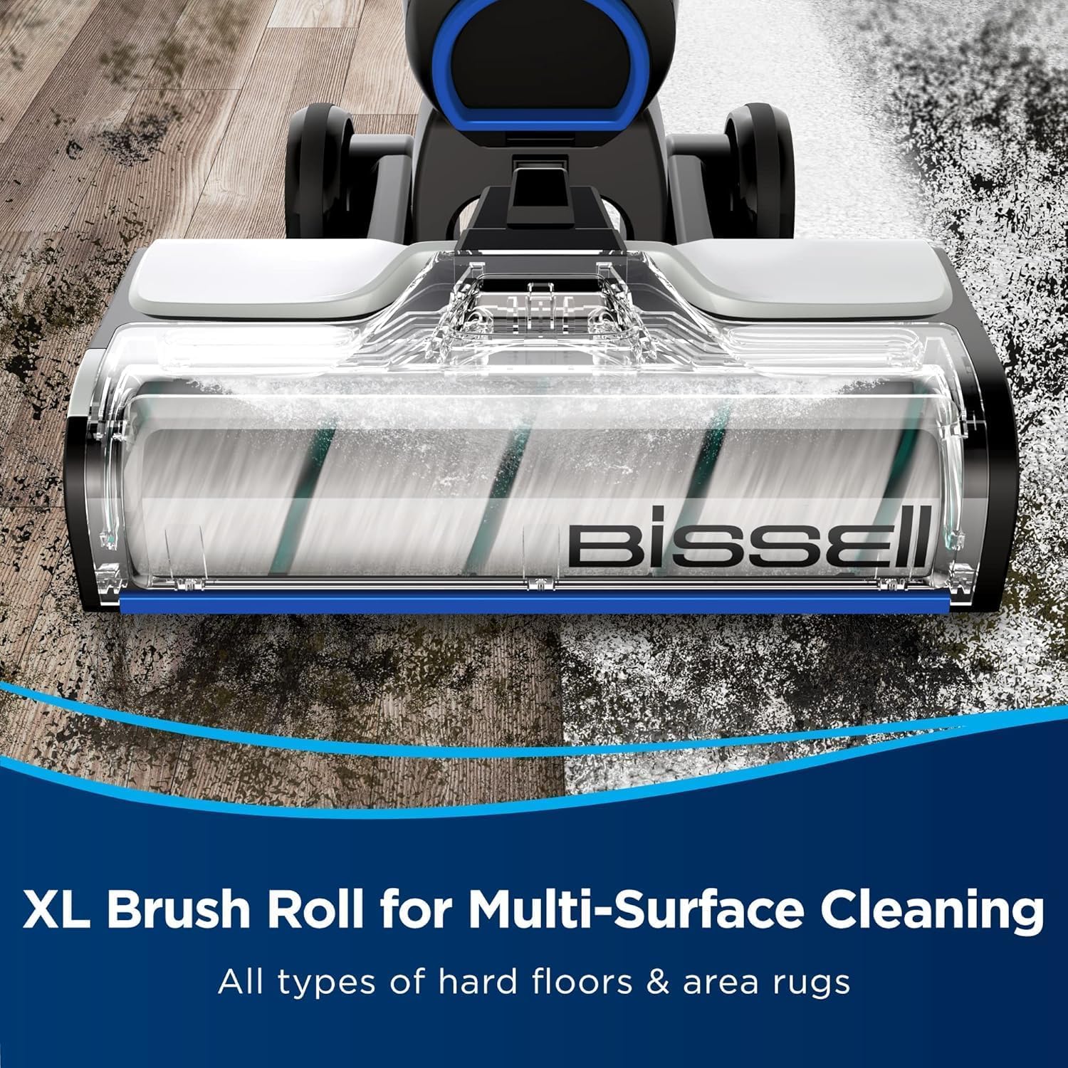 Bissell Crosswave Cordless Max 3 in 1 , Vacuum, Wash, and Dry 36 W 2767E Titanium/Bossanova Blue - Image 4