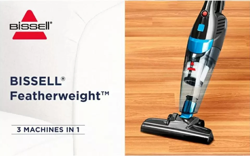 Bissell Featherweight 2-in-1 Upright Vacuum | Black & Blue | 2024E - Image 3