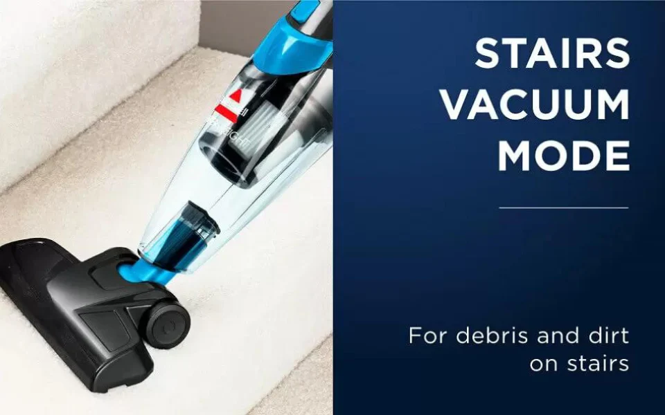 Bissell Featherweight 2-in-1 Upright Vacuum | Black & Blue | 2024E - Image 5