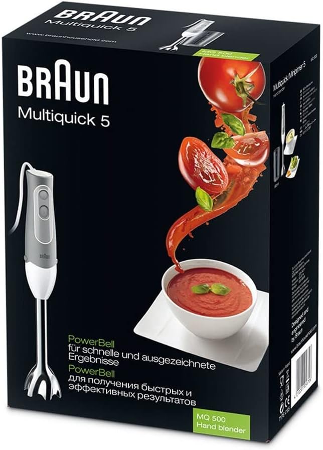 Braun MultiQuick 5 Multifunction Hand Blender, 600ml, 1000 Watt, White - MQ 5200 - Image 7