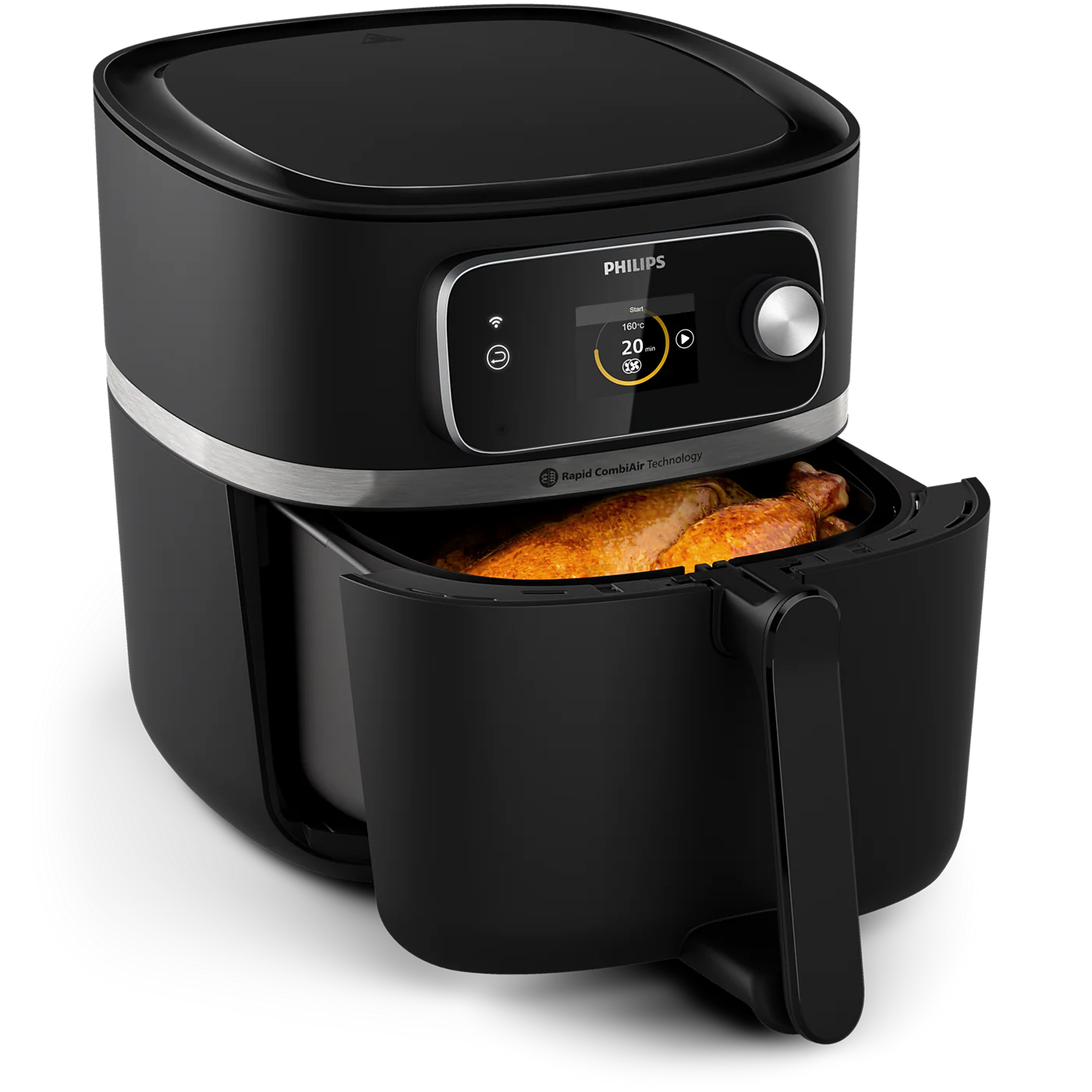 Philips XXL Connected Airfryer - 2200W - 2Kg/8.3L - Digital - Auto-cook programs - Black - HD9880/92 - Image 5