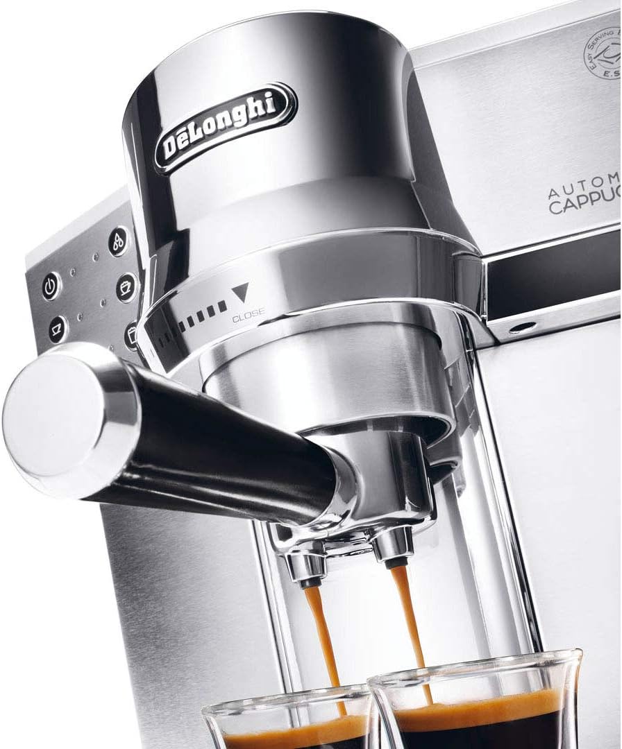 De'Longhi Pump Espresso and Cappuccino Coffee Machine - Silver EC 850.M - Image 4
