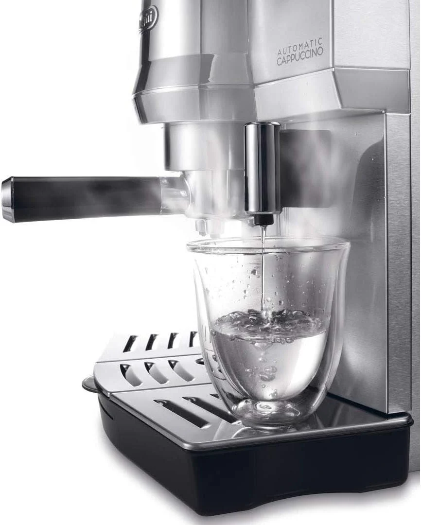 De'Longhi Pump Espresso and Cappuccino Coffee Machine - Silver EC 850.M - Image 5