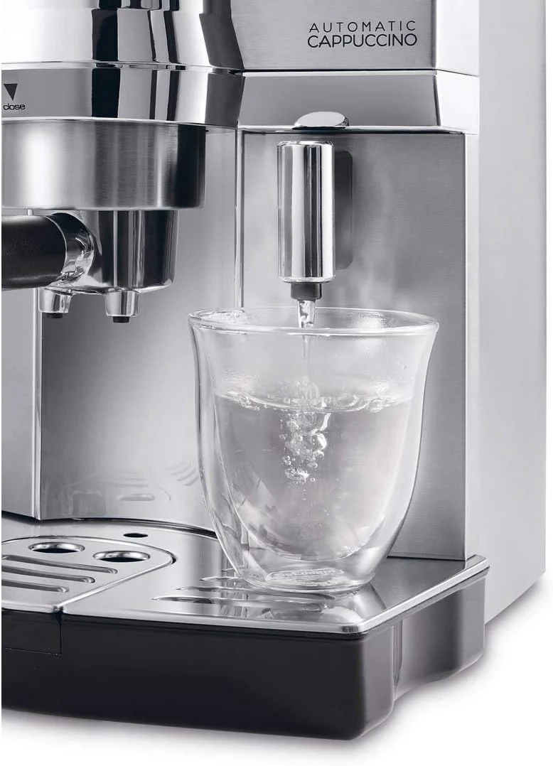 De'Longhi Pump Espresso and Cappuccino Coffee Machine - Silver EC 850.M - Image 6