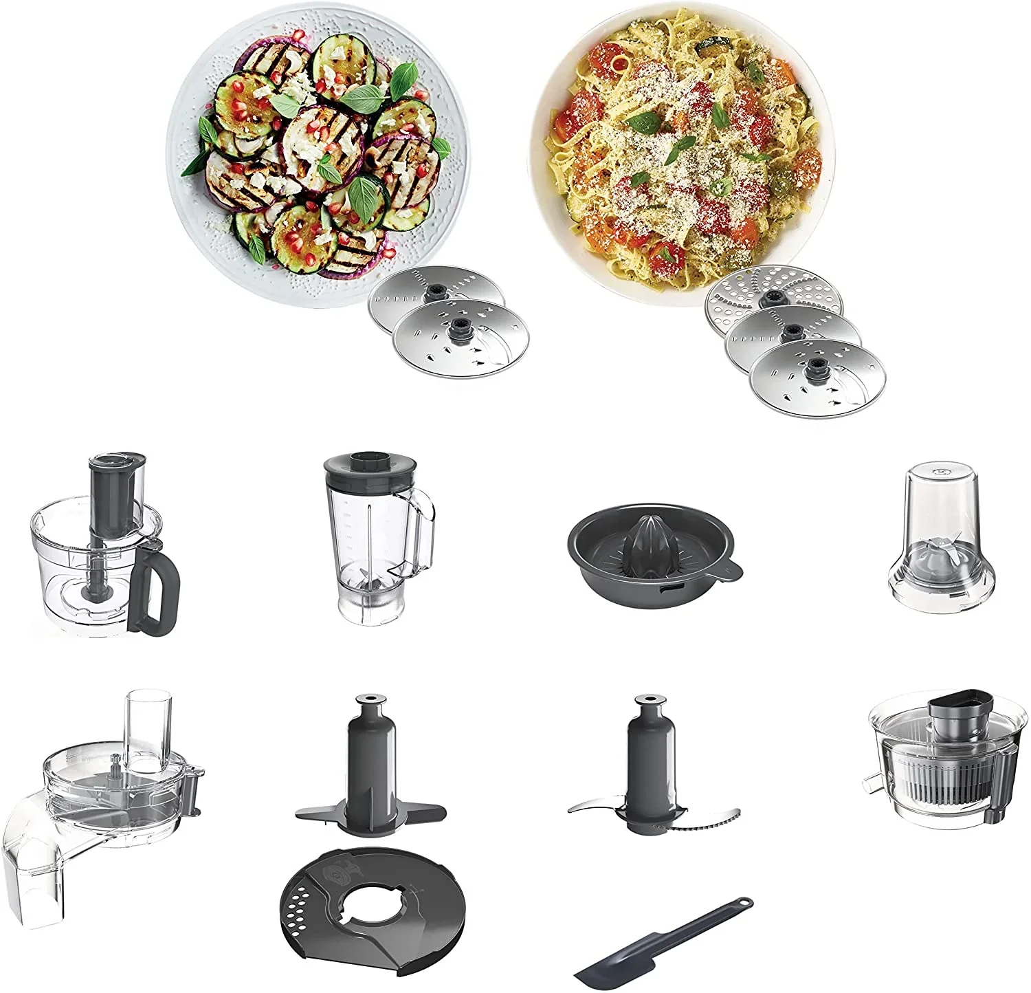 Kenwood MultiPro Express Food Processor, 1000 Watt, 3 Liter, Silver - FDP65.880SI - Image 5