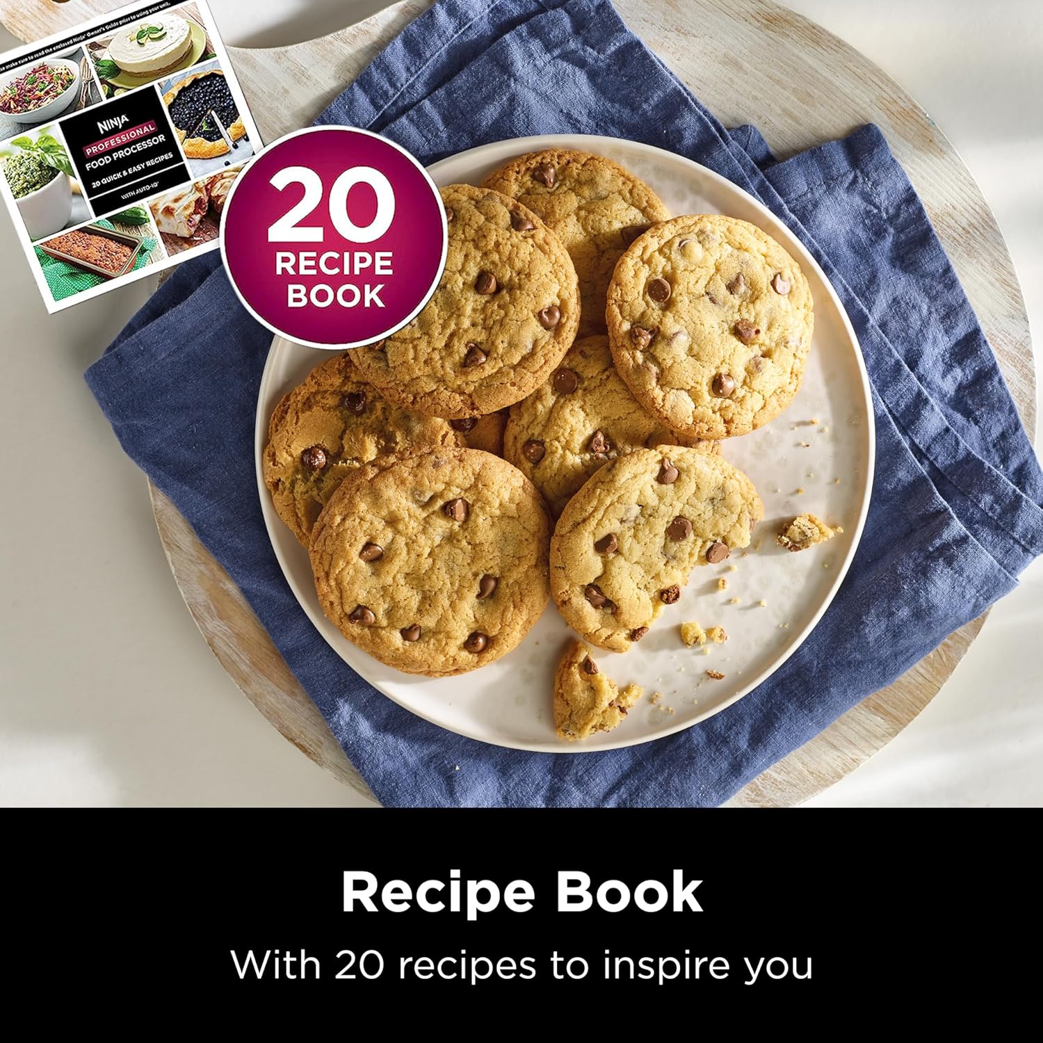 Ninja Food Processor, Professional Plus, 1000 Peak Watts, 4 Functions for Chopping, Slicing, Purees & Dough with 9-Cup Processor Bowl, 3 Blades, Food Chute & Pusher, Silver, BN601 - Image 11