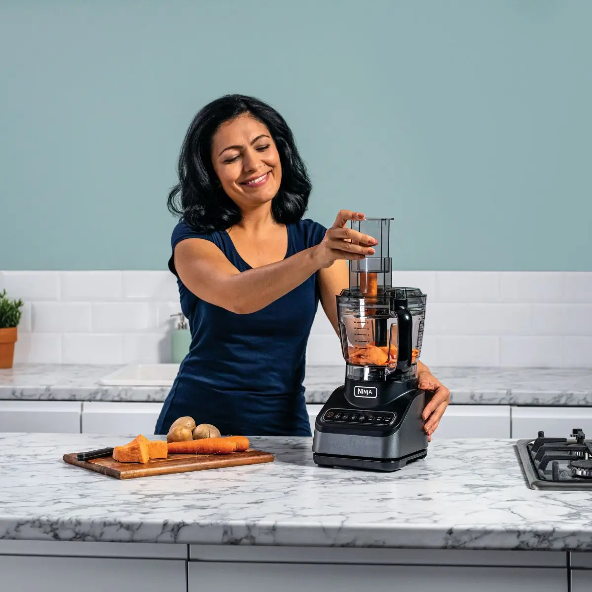 Ninja Food Processor with Auto-iQ 2.1L BN650ME - Image 4