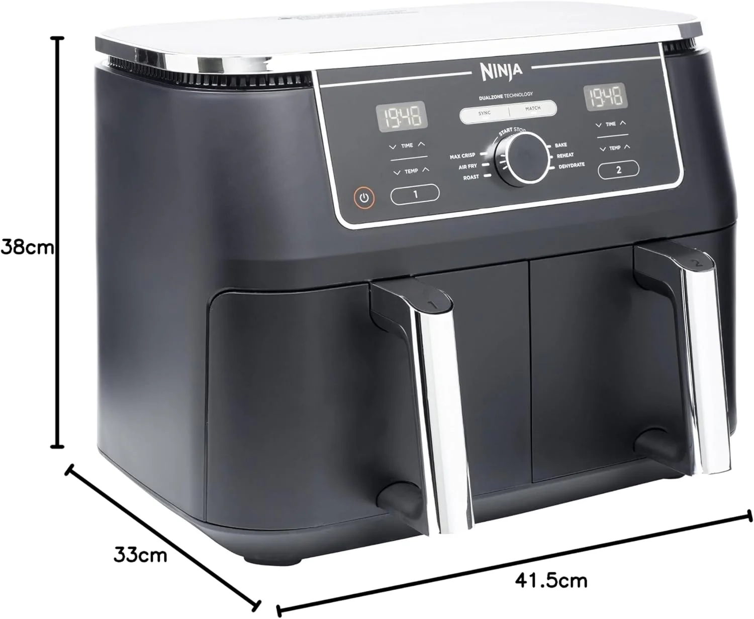 Ninja Foodi MAX Dual Zone Air Fryer 9.5L AF400 - Image 17
