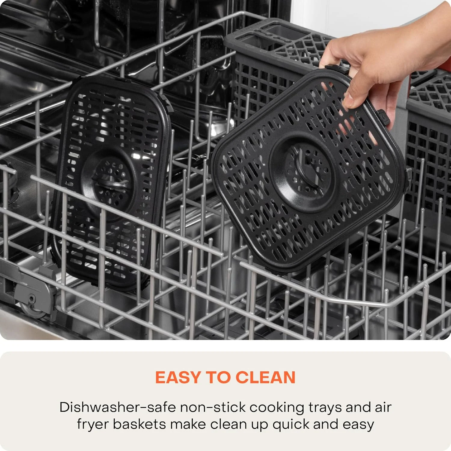 Nutricook Duo 2 Air Fryer, 8.5 Liters, 2400 Watt, Black- AFD185 - Image 9