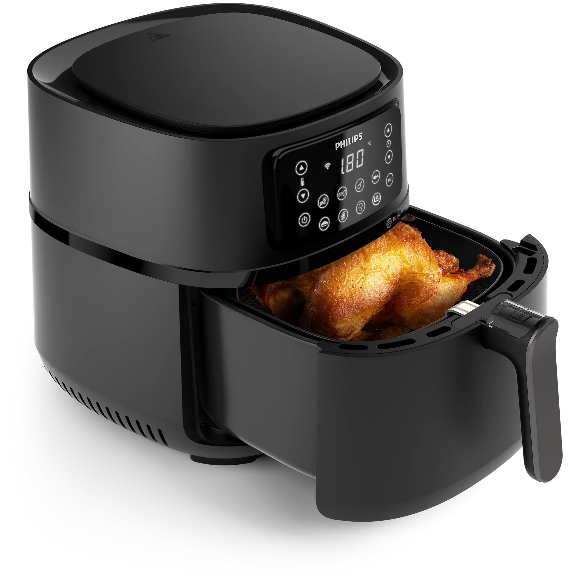 Philips 5000 Series XXL Air Fryer, 7.2 Liter, 2000 Watt, Black - HD9285/91 - Image 5